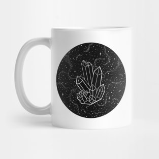 Quartz Crystal Galaxy Mug